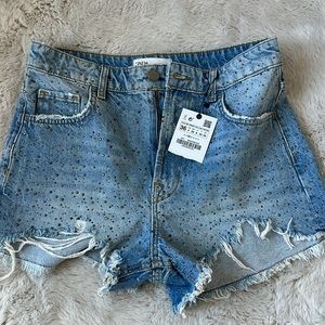 NWT SEQUINED SHORTS